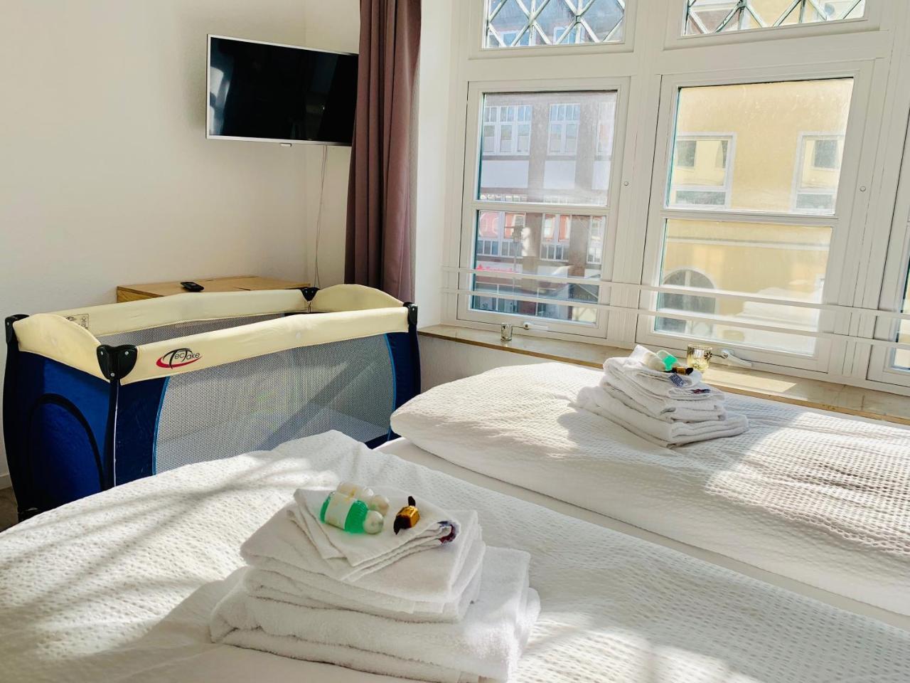 Fewo1846 - Atrium - Luxurioese Wohnung Mit 3 Schlafzimmern Und Balkon Im Stadtzentrum Flensburg Exterior foto